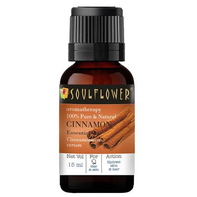 Soulflower Essential Oil Cinnamon 15 ml - Essential Oils