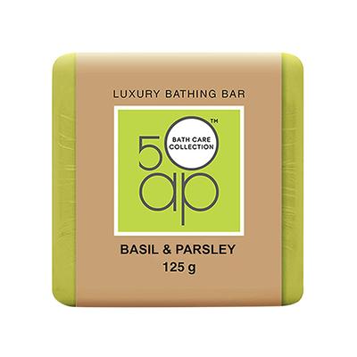 50 ap Luxury Bathing Bar - Basil & Parlsey 125 gm - Hand Wash & Soaps
