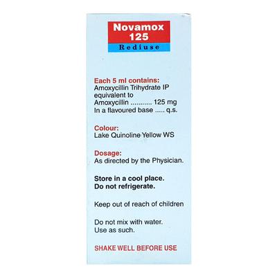 Novamox 125mg Rediuse Suspension 30ml - Bacterial Infections-Pen