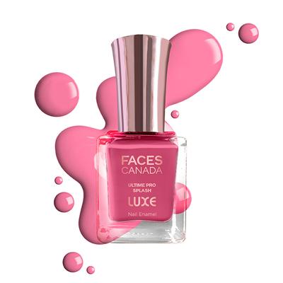 Faces Canada Ultime Pro Splash Luxe Nail Enamel - Bubblegum (L01) 12 ml - Nail Polish