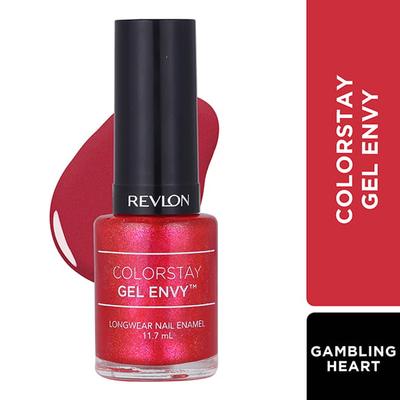 Revlon Colorstay Gel Envy Long Wear Nail Enamel - Gambling Heart 11.6 Ml - Nail Polish