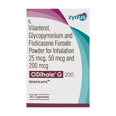 ODIHALE G 200 Respicap 30's - Asthma/COPD-Ast