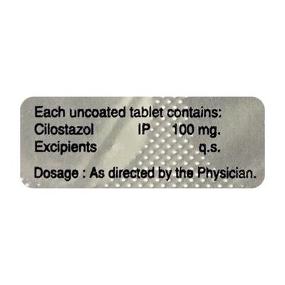 Cilotab 100mg Tablet 10'S - Intermittent Claudication-Per