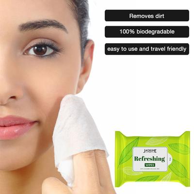 Jaquline USA Refreshing Wipes (Pack of 10) 1's - Facial Wipes & Tissues