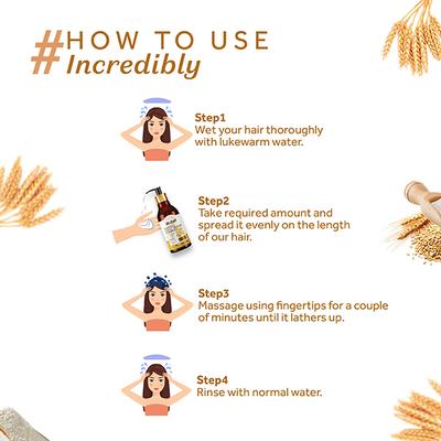 Atulya Keratin & Wheat Protein Shampoo 300 ml - Shampoos