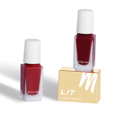 Myglamm Lit 2 In 1 Liquid Matte Lipstick - Boss Babe 4 Gm - Liquid Lipsticks