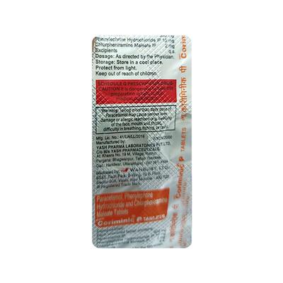 CORIMINIC P NEW Tablet 10's - Pain relief-Nsa