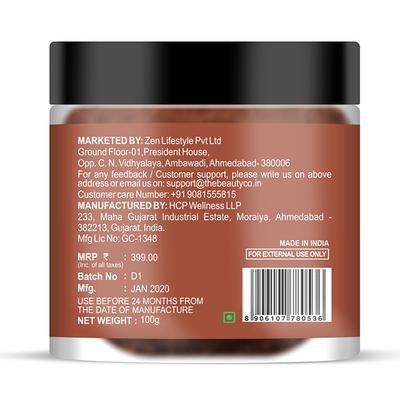 The Beauty Co. Chocolate Coffee Body Scrub, 100 gm - Face Scrubs