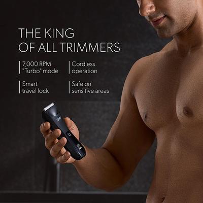 Zlade Ballistic TURBO 3.0 Manscaping Full-Body Trimmer for Men - Li-Ion Rechargeable - Trimmers