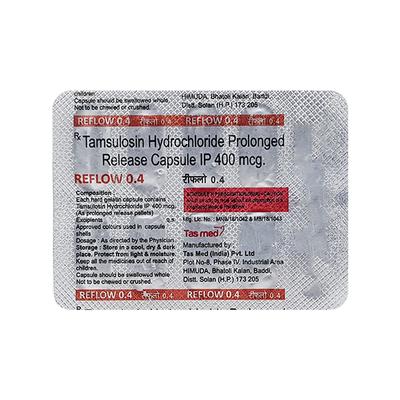 REFLOW 0.4 Capsule 10's - Bladder And Prostate Disorders-Dru