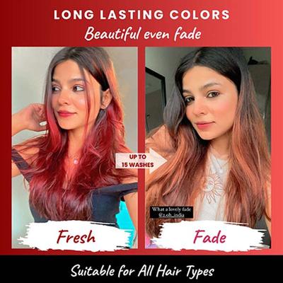 2.Oh! Semi Permanent Hair Color 100 ml each - Red 2's - Crème