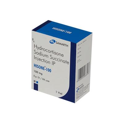 Hisone 100mg Injection 1'S - Hormonal Therapy-Cor
