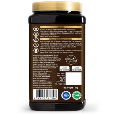 WOW Life Science Plant Based Protein Powder - Cafe Mocha 1 kg - Protein Drink