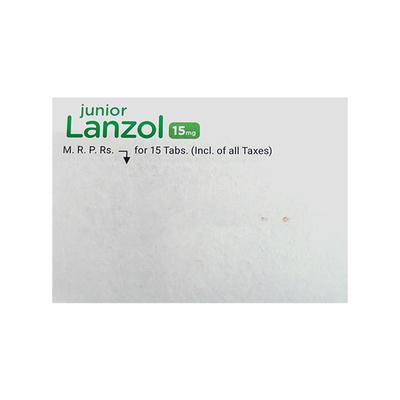 JUNIOR LANZOL STRAWBERRY FLAVOUR Tablet 15's - Ulcer/Reflux/Flatulence-Aaa