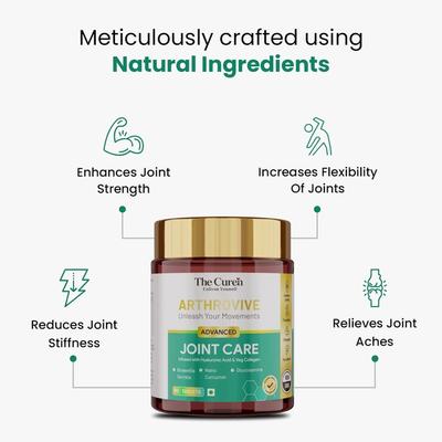 The Curen Arthrovive Advanced Joint Care Tablet 60's - Vital Health