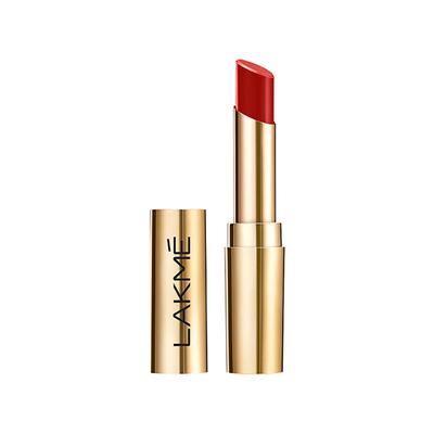 Lakme Glitterati Shine Lipstick Retro Red 3.4 gm - Lipsticks