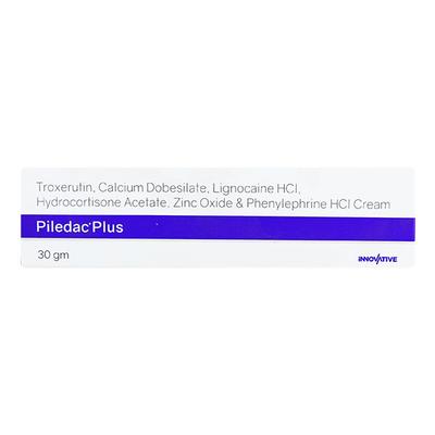 PILEDAC PLUS Cream 30gm - Haemorrhoid-Ano