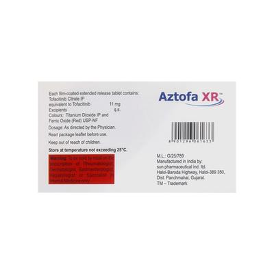 AZTOFA XR Tablet 10's - Rheumatoid Arthritis-Dis