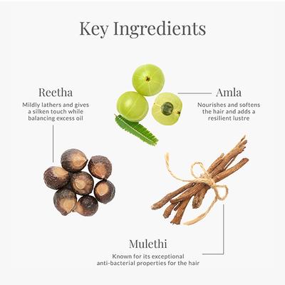 Forest Essentials Hair Cleanser Amla, Honey & Mulethi 50ml - Shampoos