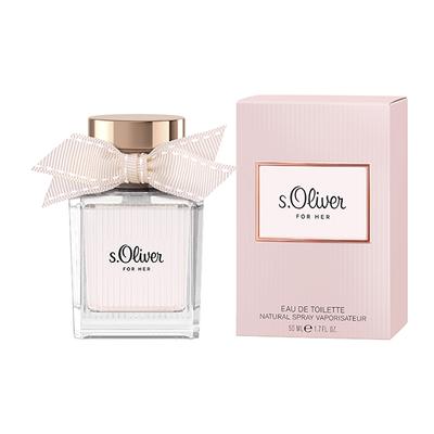 s.Oliver For Her Eau de Toilette Natural Spray 50 ml - Women Perfumes (Edt/Edp)