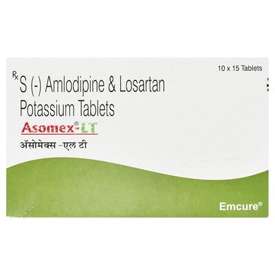 Asomex LT 2.5mg Tablet 15'S - Hypertension-Ana
