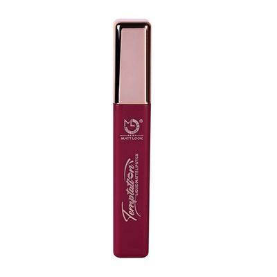 Matt Look Lip Makeup Temptation Liquid Matte Lipstick, Black Cherry 5 ml - Liquid Lipsticks