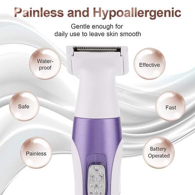 Wahl Facial Trimmer - White & Purple - Hair Removal Accessories