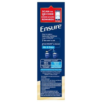 Ensure Powder - Vanilla Flavour 200 gm (Refill Pack) - Daily Health Drinks