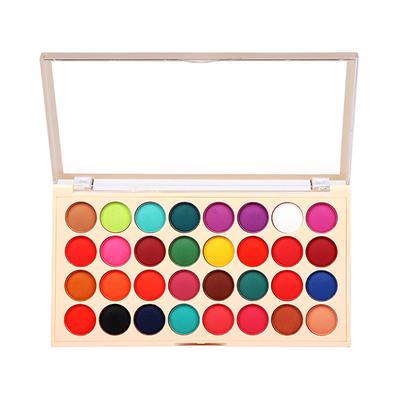 Half N Half 32 Colour Metal Crush Eyeshadows, Multicolor - 02 36 gm - Eye Shadow Palettes