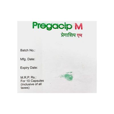 Pregacip M 75mg/750mcg Capsule 10'S - Neuropathic Pain-Dru