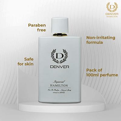 Denver Hamilton Imperial Perfume Eau De Parfum for Men Luxury Scent Fragrance 100 ml - Men Perfumes (Edt/Edp)