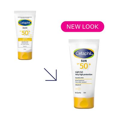 CETAPHIL SUN SPF 50+ UVB/UVA VERY HIGH PROTECTION LIGHT Gel 50ml - Body Sunscreen