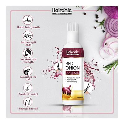 Haironic Red Onion Oil 100 ml - Hair Oils