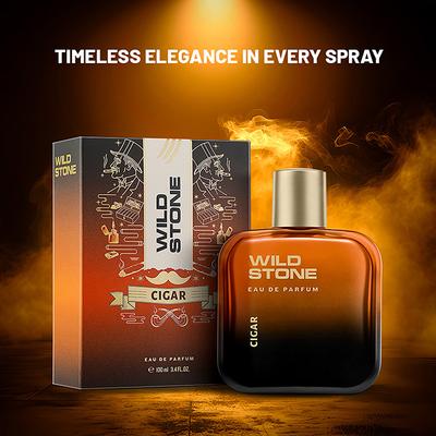 Wild Stone Cigar Eau De Parfum for Men 100 ml - Men Perfumes (Edt/Edp)