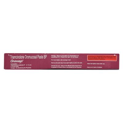 Oraways Buccal Paste 5gm - Skin Infections-Toc