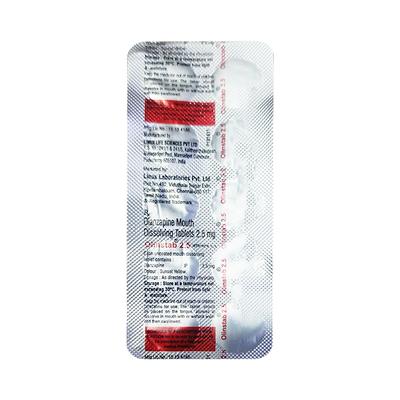 Olinstab 2.5mg Tablet 10'S - Schizophrenia-Aps