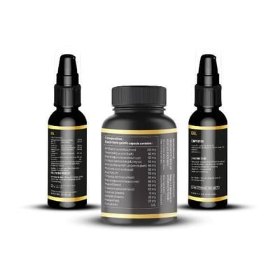 Zenius Xtra Power Booster Oil 50 ml + Xtra Power Capsule 60 's + Xtra Power Intimate Gel 50 ml 1's - Other Supplements