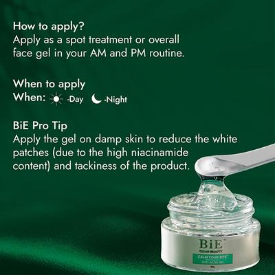 Bie - Beauty By Bie Beauty in Everything Calm Your Zits 20 gm - Face Moisturizers