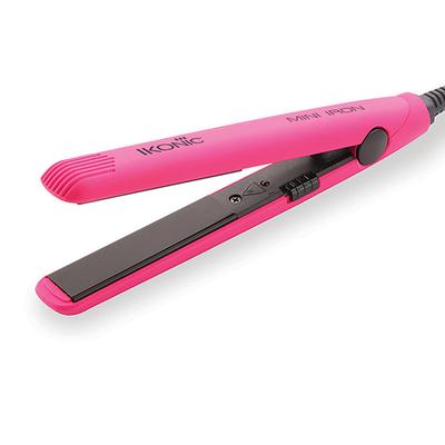 Ikonic Professional Mini Iron - Pink - Straighteners