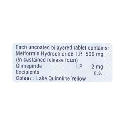 Gepride M2 Tablet 10'S - Diabetes-Ant