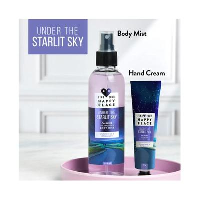 Find Your Happy Place Under The Starlit Sky Scented Hand Cream Chamomile & Rosemary 30 gm - Lotions & Creams