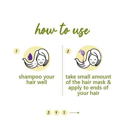 Plum Olive and Macadamia Mega Moisturizing Hair Mask 250gm - Hair Lotions & Tonics