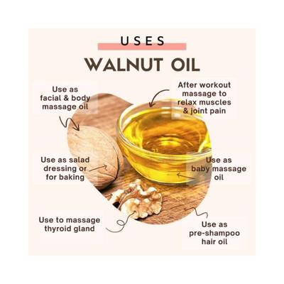 Essentia Extracts Cold-pressed Walnut Oil 25 ml - Massage Oils