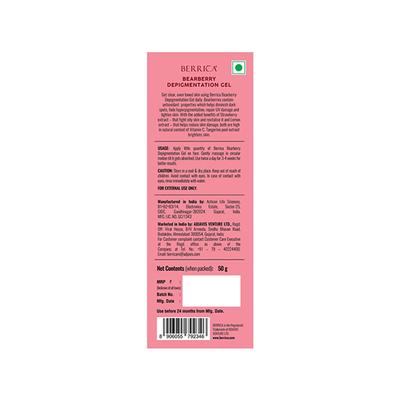 Berrica Bearberry Depigmentation Gel 50 gm - Face Creams