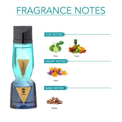 Ajmal Dame EDP 100 ml - Women Perfumes (Edt/Edp)