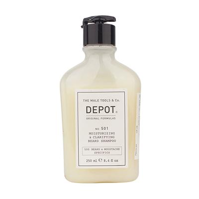 Depot 501 Moisturizing & Clarifying Beard Shampoo 250 ml - Shampoos