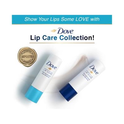 Dove Essential Nourishing Lip Care & Dove Hydro Nourishing Lip Care (4.8 gm X 2) 4.8 gm - Lip Glosses