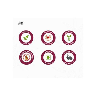 Love Earth Lip & Cheek Tint Multipot-Sieze The Day with Richness Of Essential Oils 8 gm - Blushes