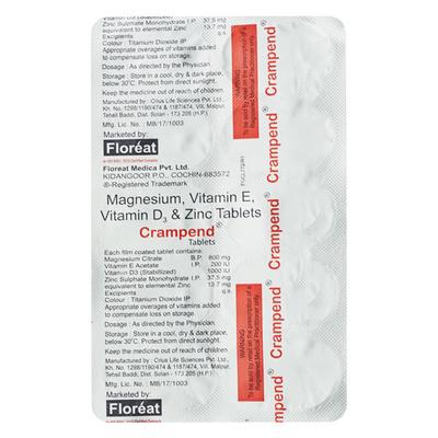 CRAMPEND Tablet 10's - Supplements-Vam