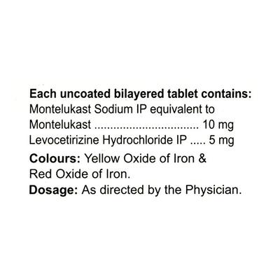 Montecip LC Tablet 10'S - Allergies-Ant